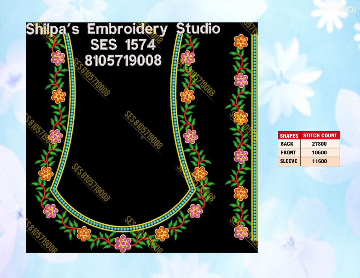Embroidery Designs 1501-1600 Series
