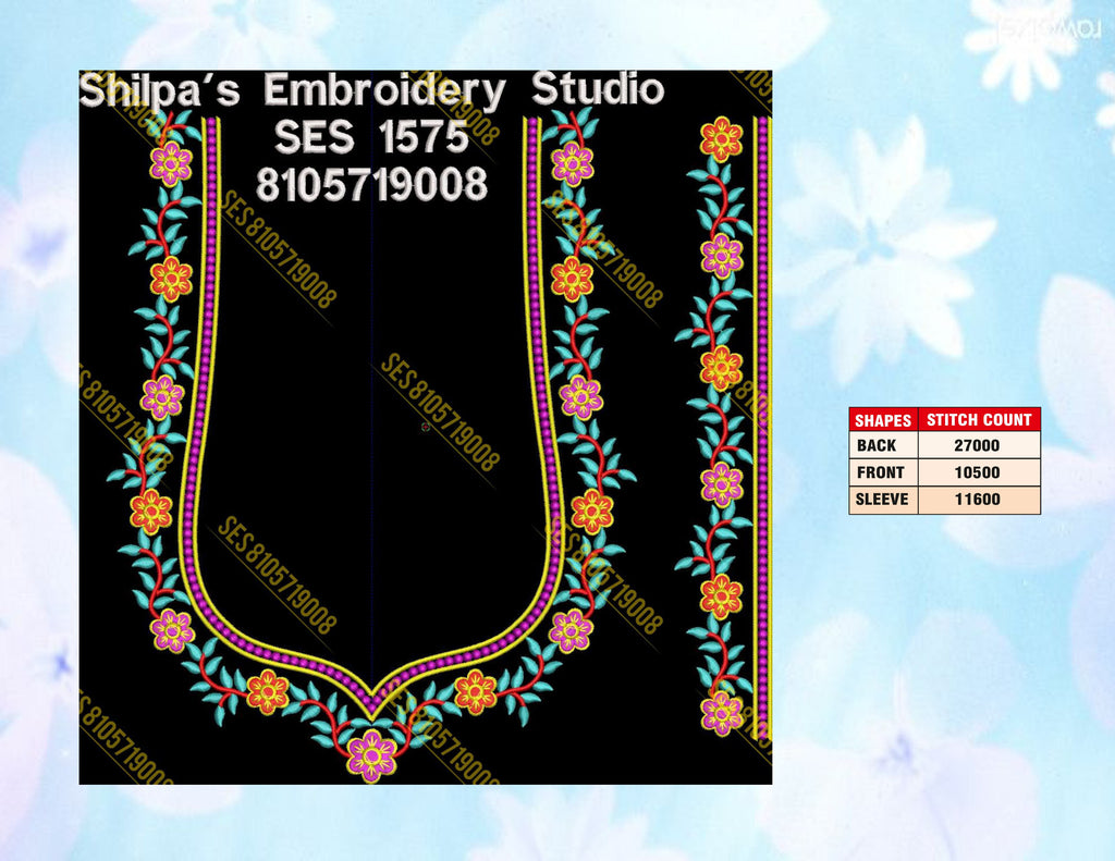 Embroidery Designs 1501-1600 Series