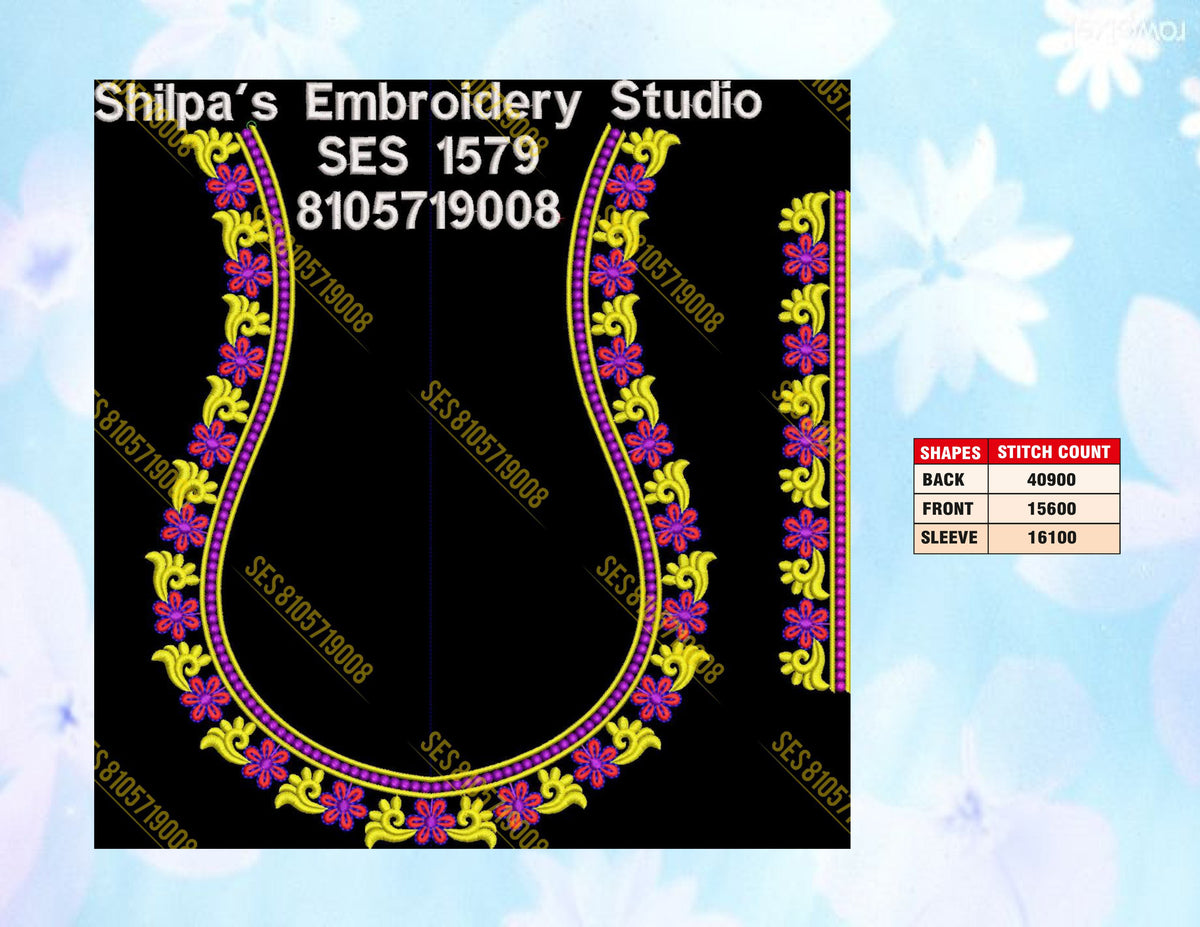 Embroidery Designs 1501-1600 Series