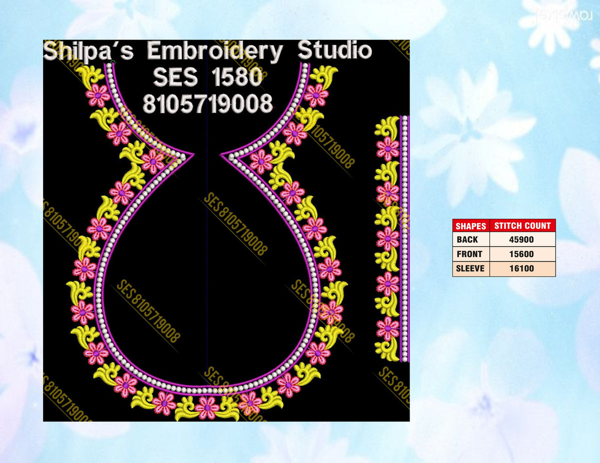 Embroidery Designs 1501-1600 Series