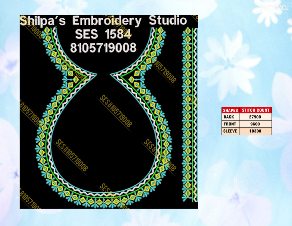 Embroidery Designs 1501-1600 Series