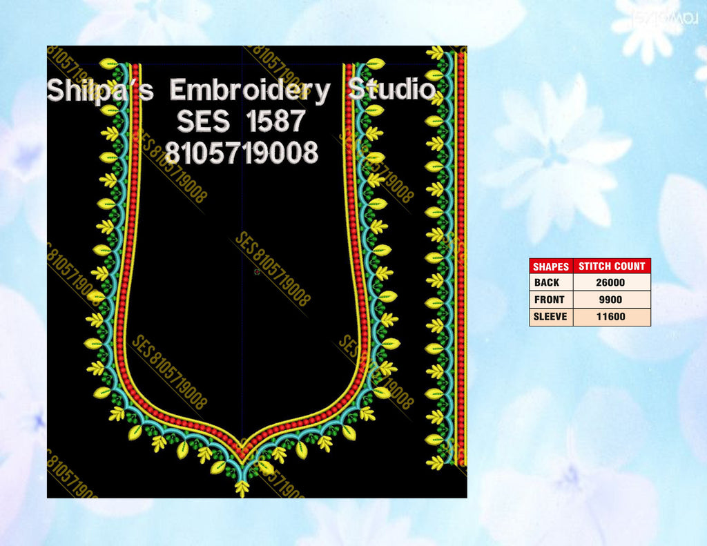 Embroidery Designs 1501-1600 Series