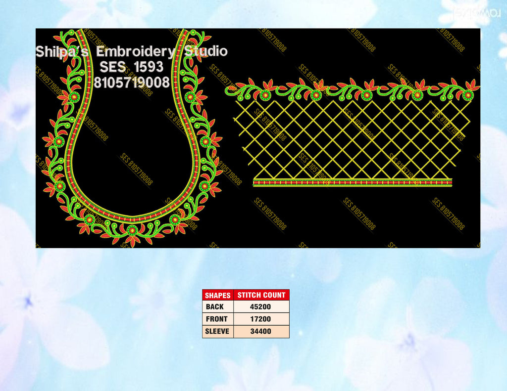 Embroidery Designs 1501-1600 Series