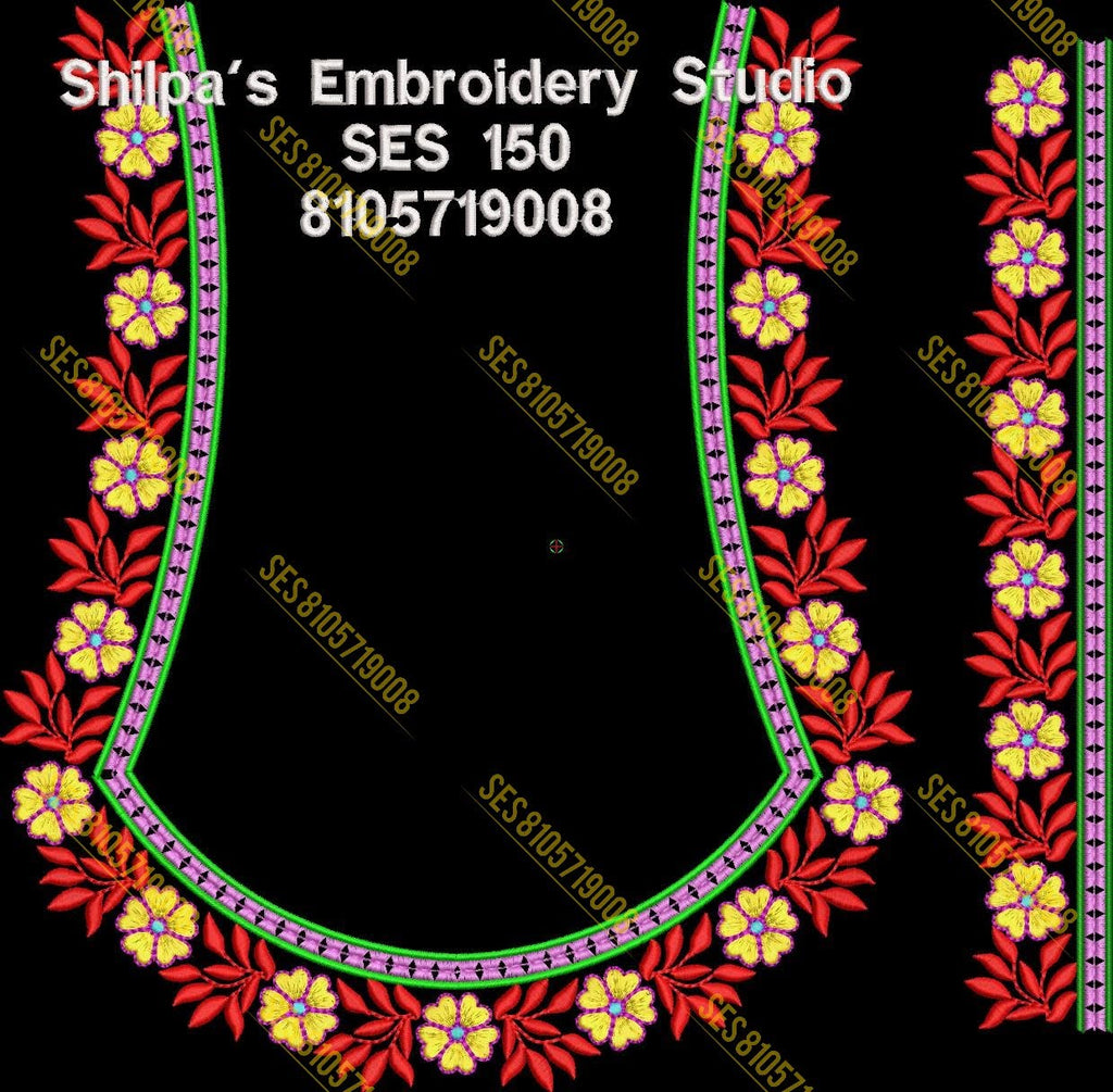 Embroidery Designs 101-200 Series
