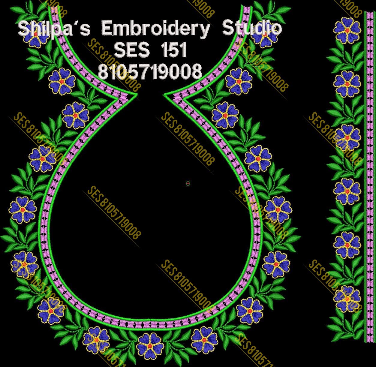 Embroidery Designs 101-200 Series