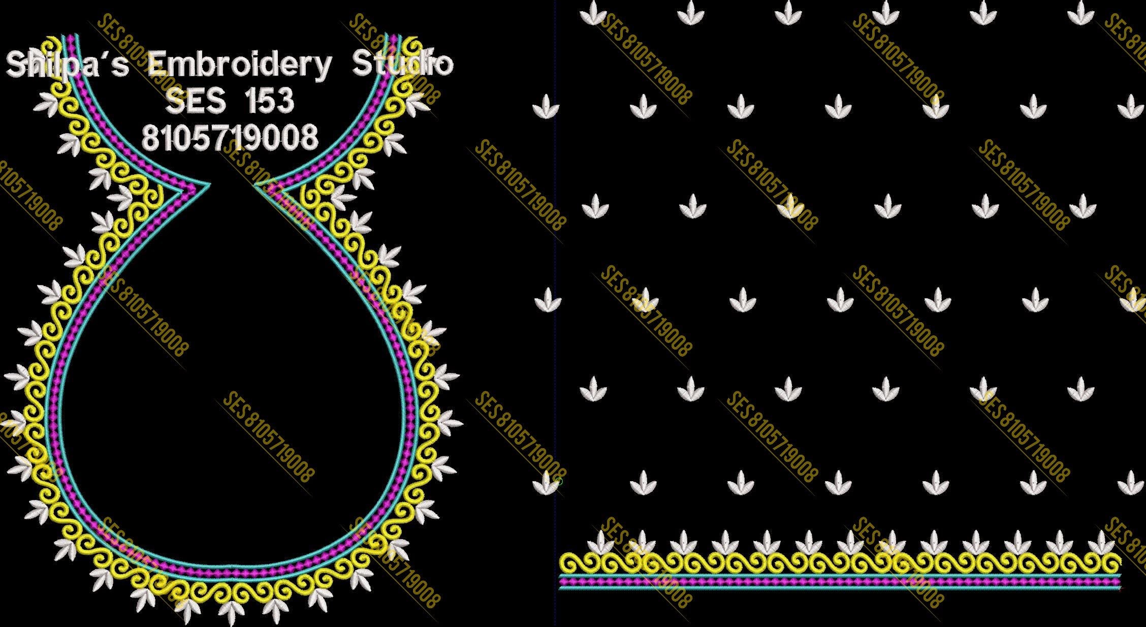 Embroidery Designs 101-200 Series
