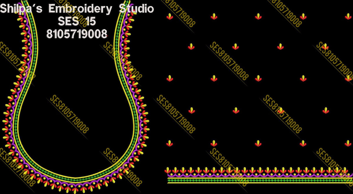 Embroidery Designs 1-100 Series
