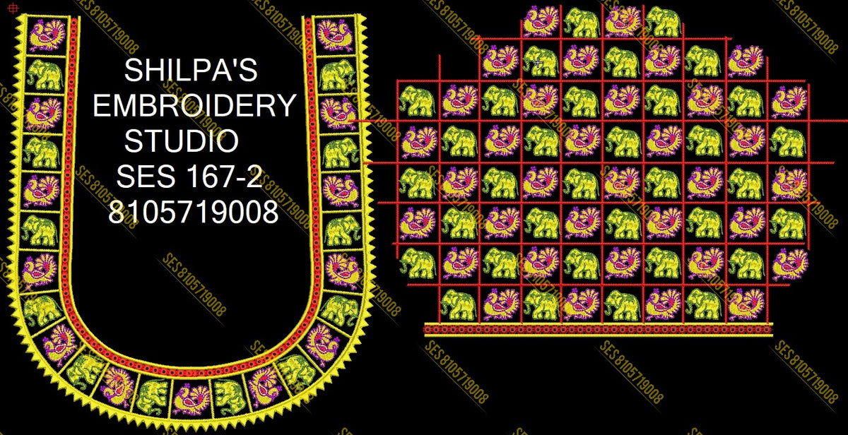 Embroidery Designs 101-200 Series