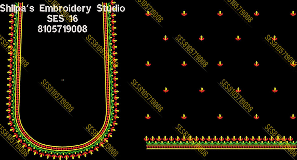 Embroidery Designs 1-100 Series