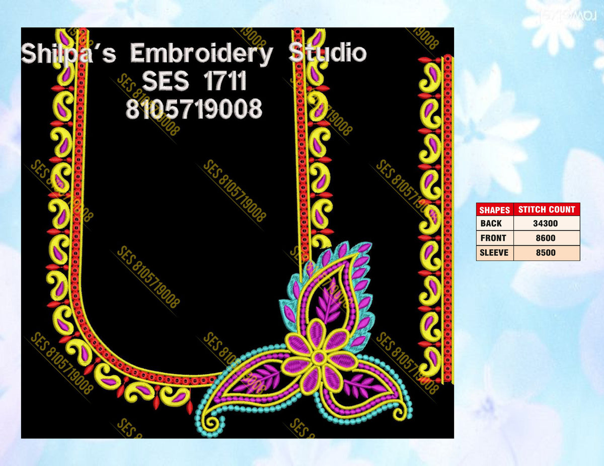 Embroidery Designs 1701-1800 Series