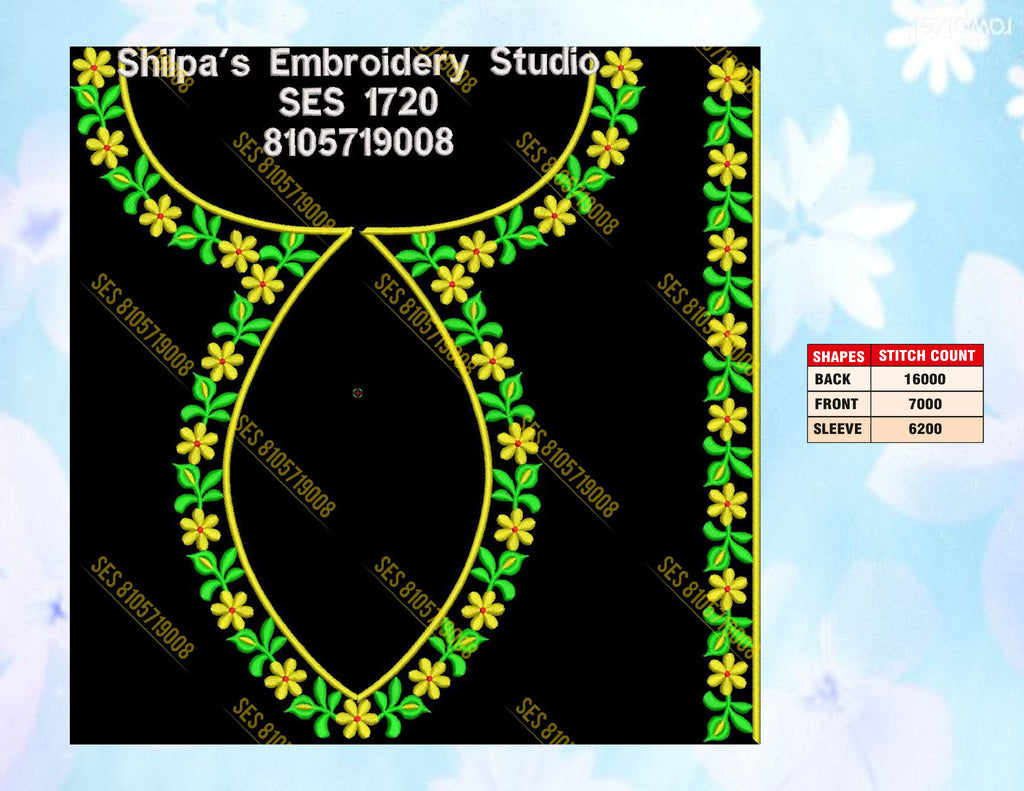 Embroidery Designs 1701-1800 Series