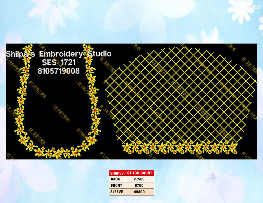 Embroidery Designs 1701-1800 Series