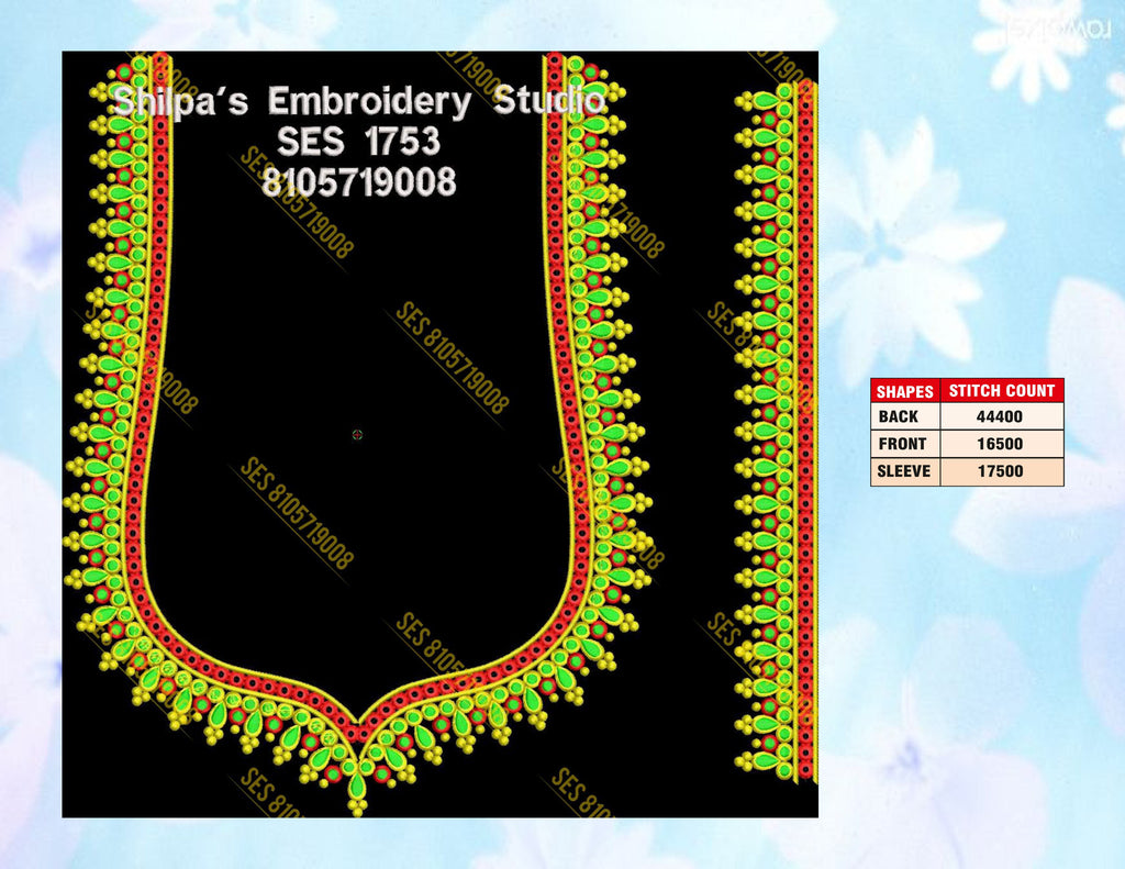 Embroidery Designs 1701-1800 Series