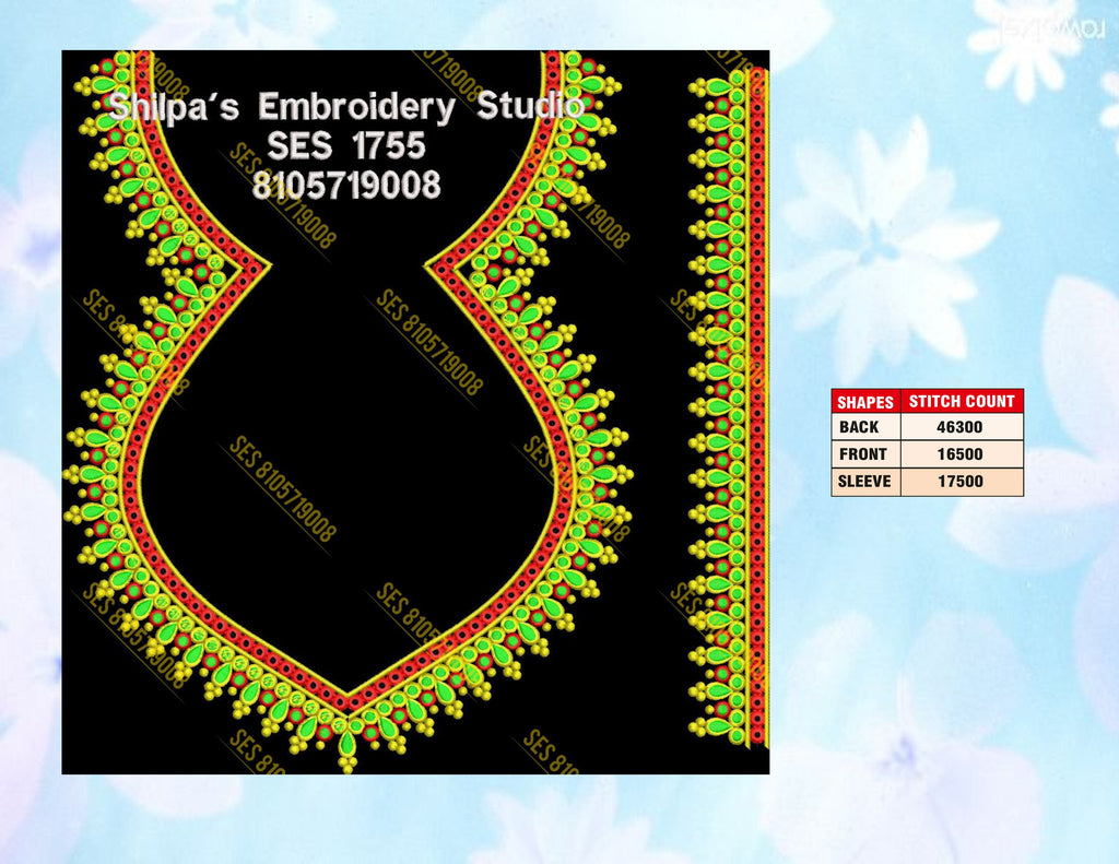 Embroidery Designs 1701-1800 Series
