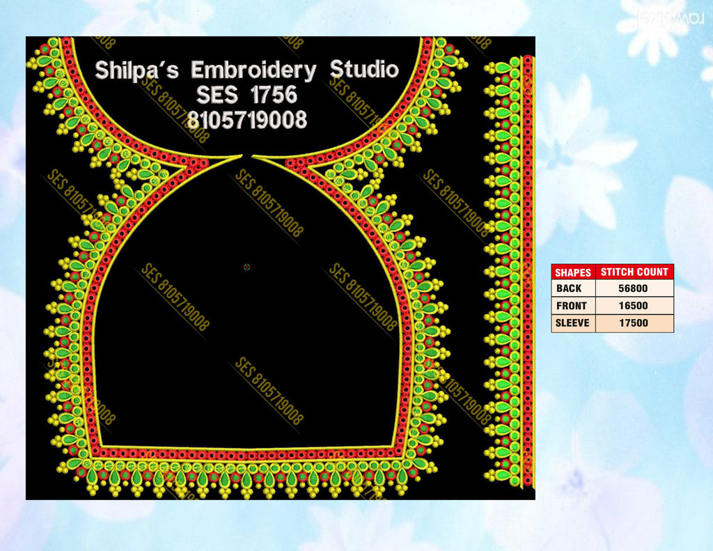Embroidery Designs 1701-1800 Series