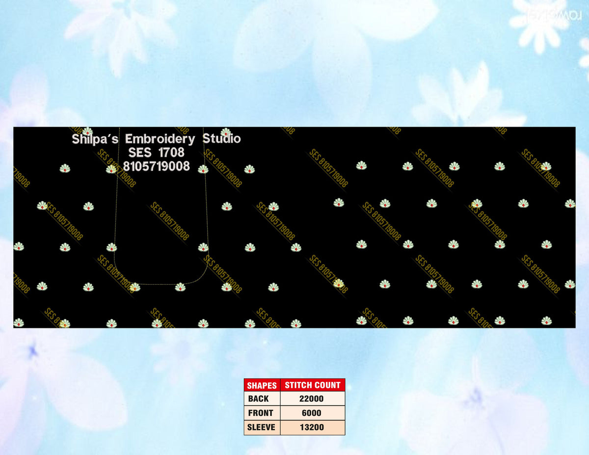 Embroidery Designs 1701-1800 Series