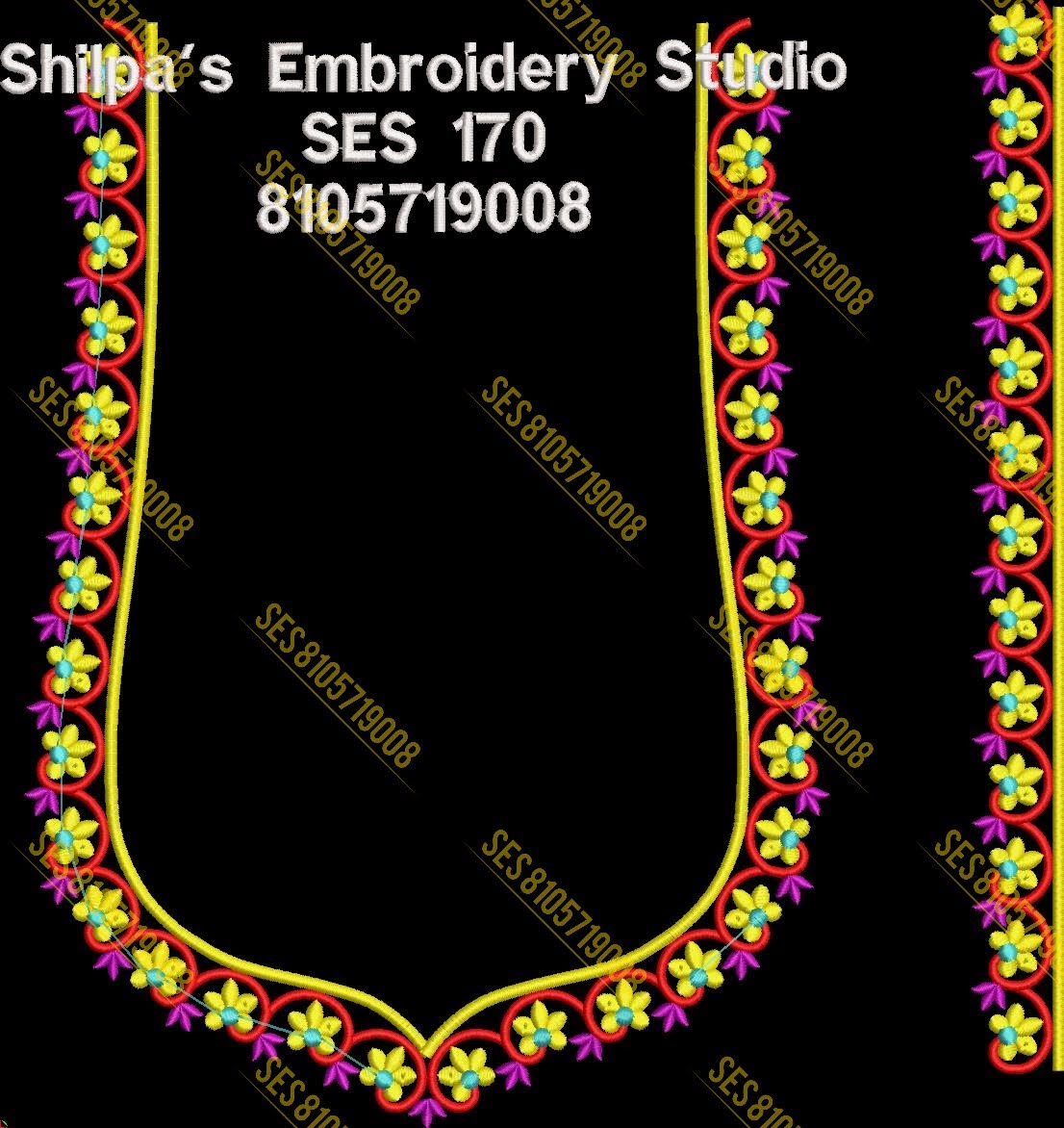 Embroidery Designs 101-200 Series