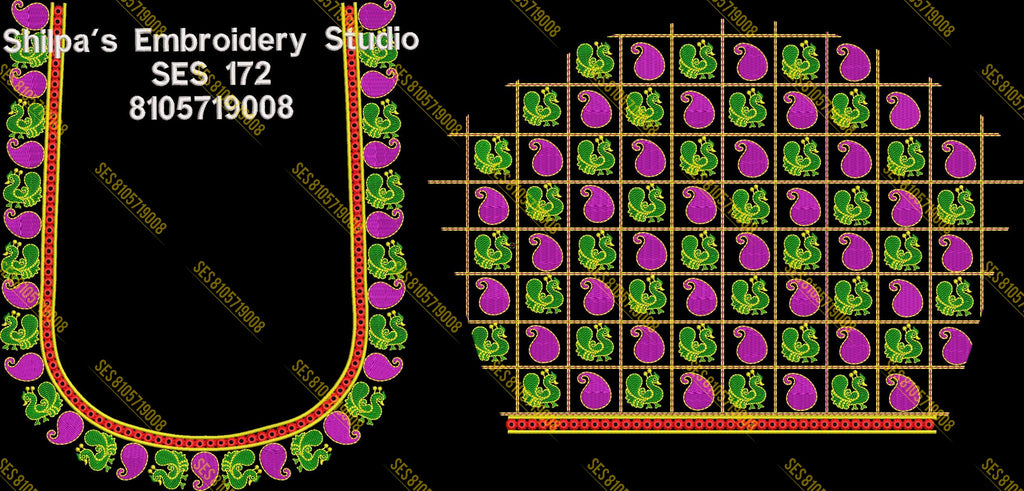 Embroidery Designs 101-200 Series