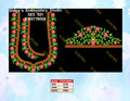 Embroidery Designs 501-600 Series
