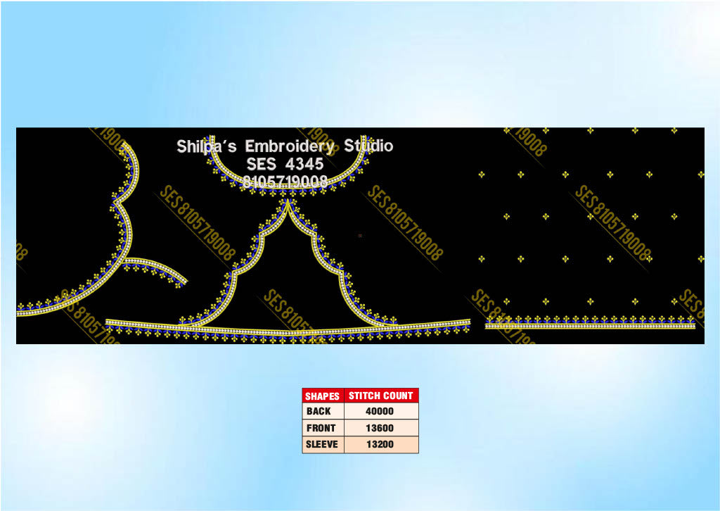 Embroidery Designs 4301-4400 Series