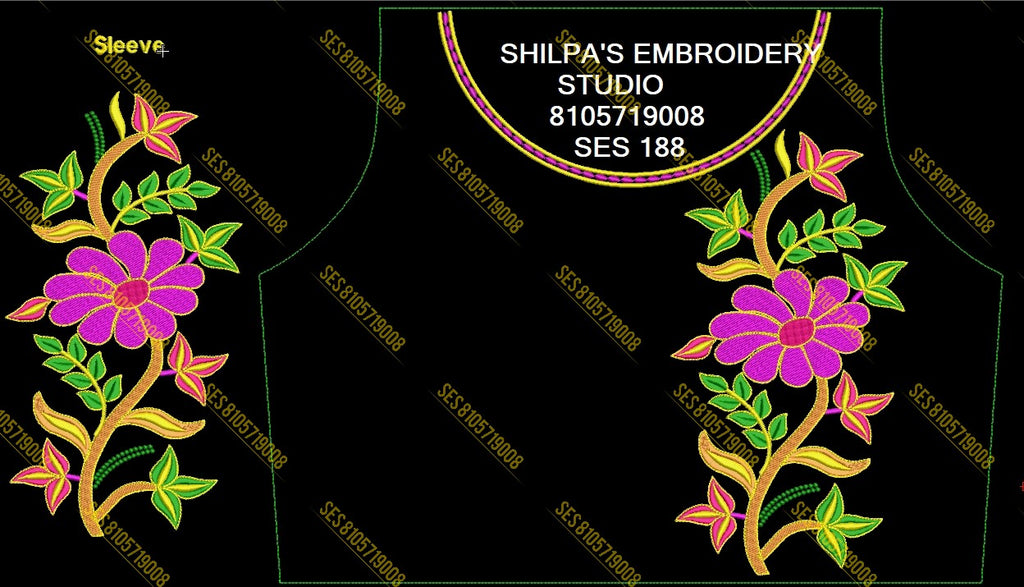 Embroidery Designs 101-200 Series