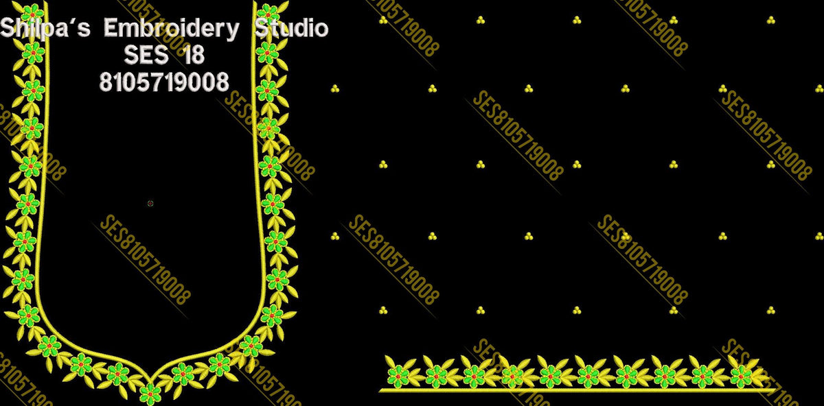 Embroidery Designs 1-100 Series