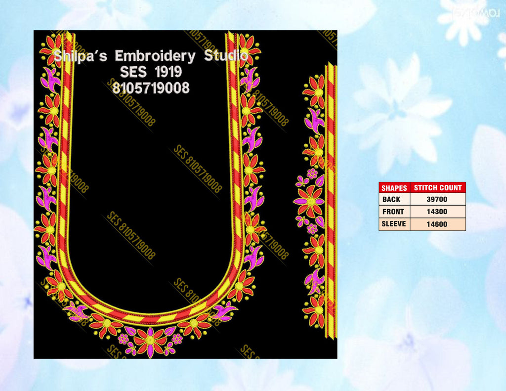 Embroidery Designs 1901-2000 Series