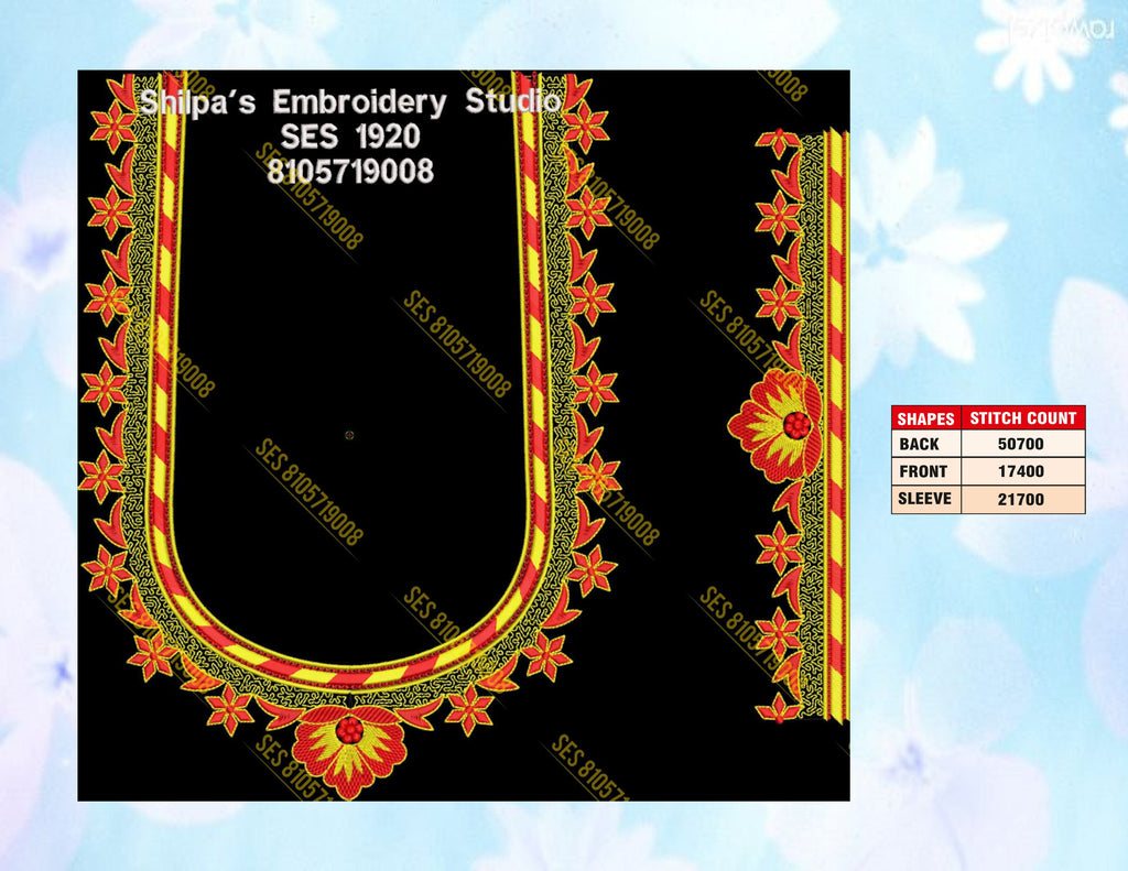 Embroidery Designs 1901-2000 Series