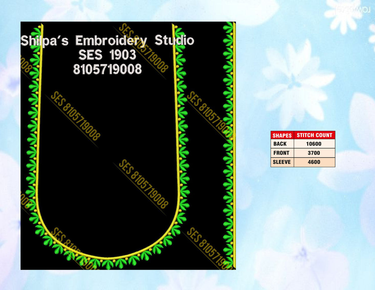 Embroidery Designs 1901-2000 Series