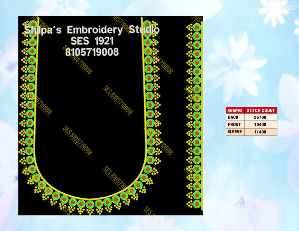 Embroidery Designs 1901-2000 Series