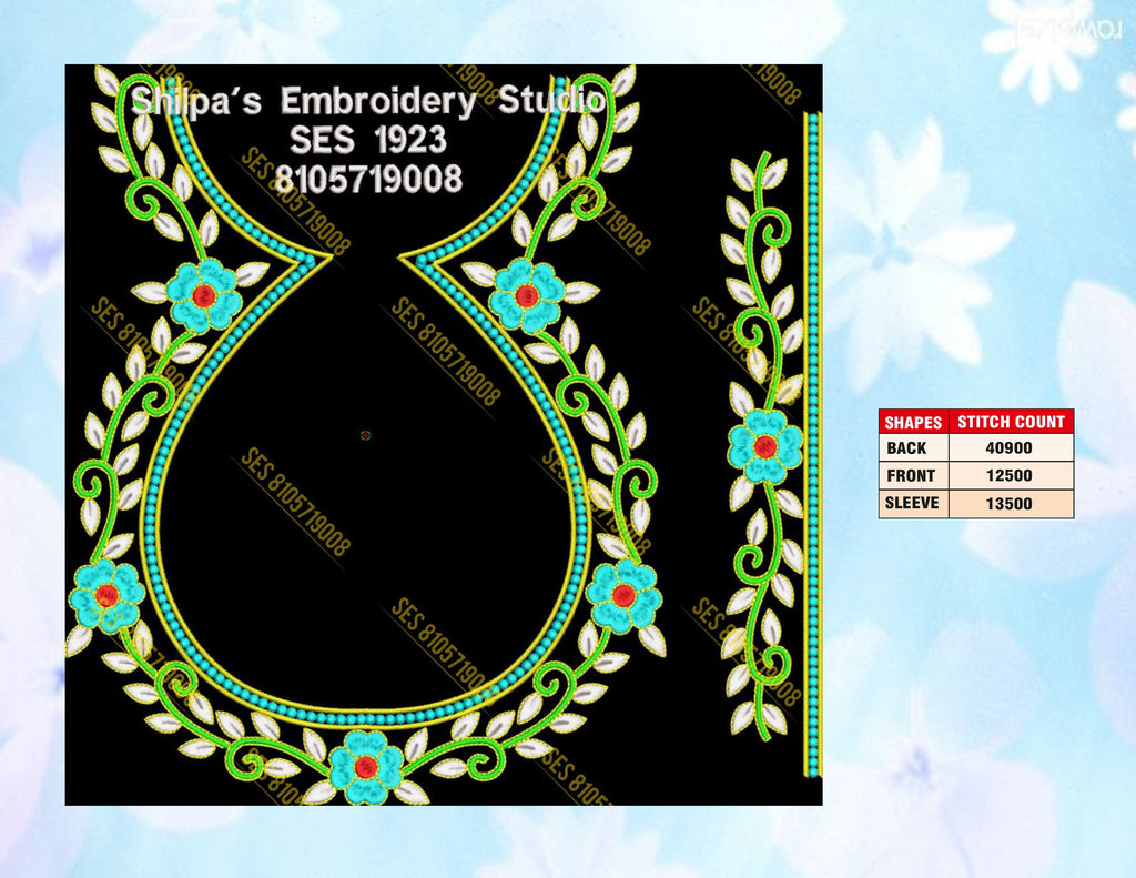 Embroidery Designs 1901-2000 Series