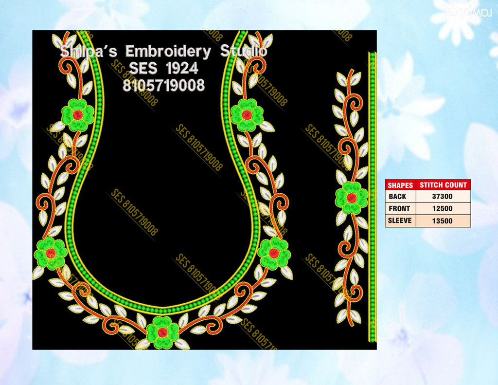 Embroidery Designs 1901-2000 Series