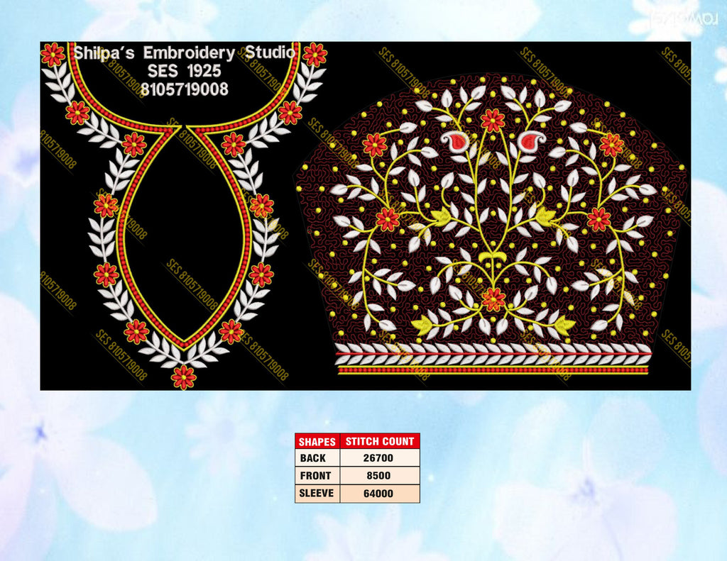 Embroidery Designs 1901-2000 Series