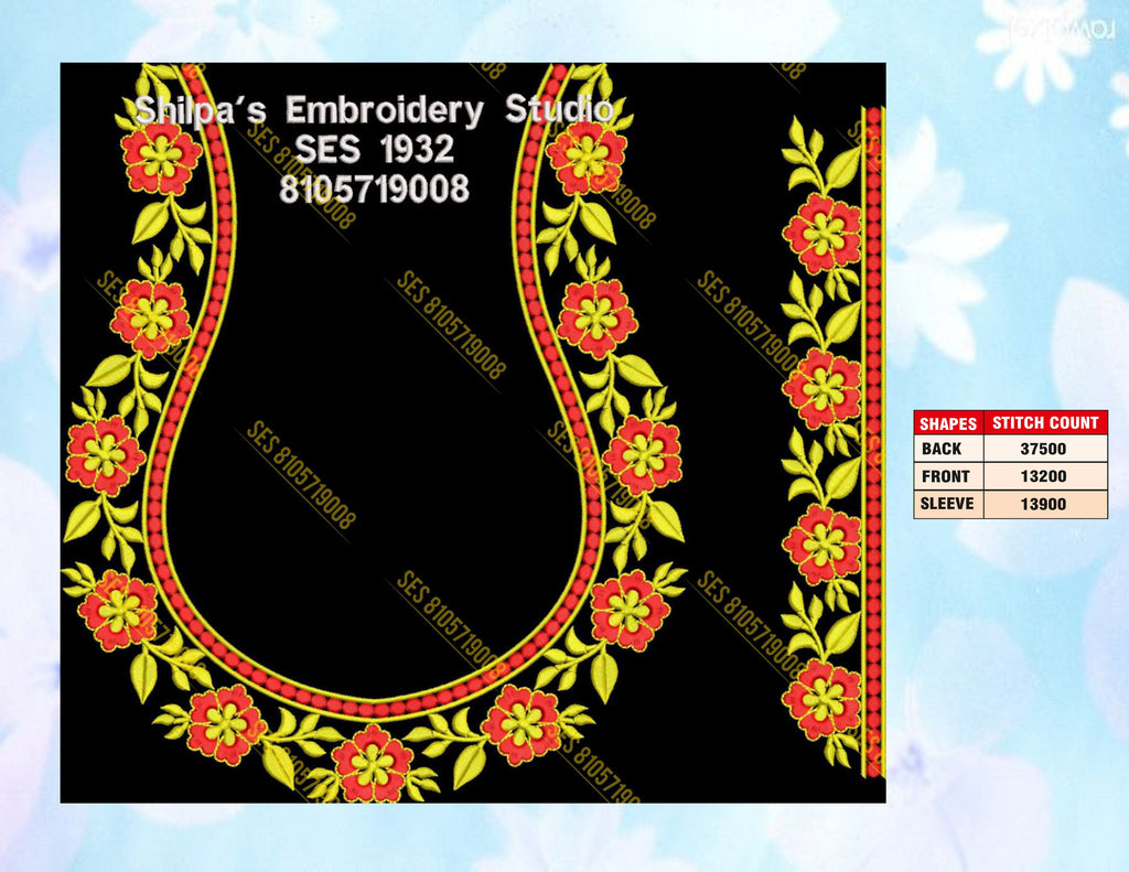 Embroidery Designs 1901-2000 Series