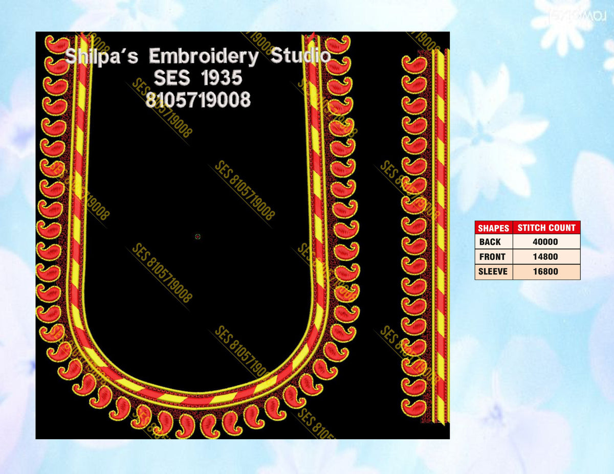 Embroidery Designs 1901-2000 Series
