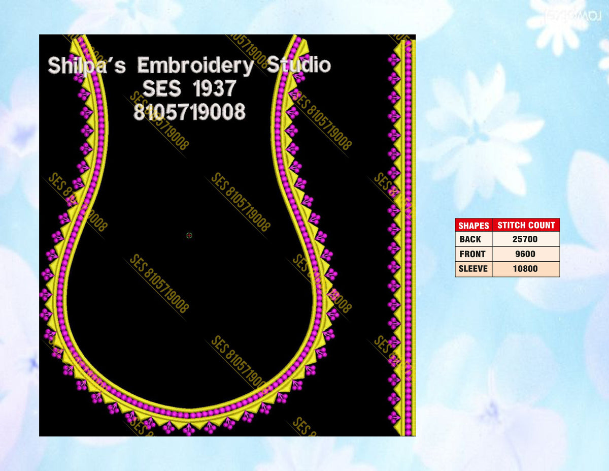 Embroidery Designs 1901-2000 Series