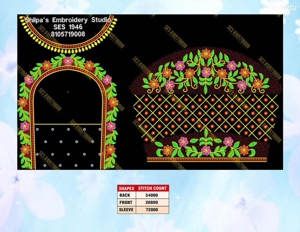 Embroidery Designs 1901-2000 Series