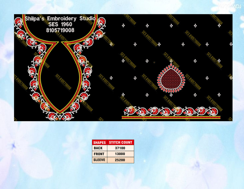 Embroidery Designs 1901-2000 Series