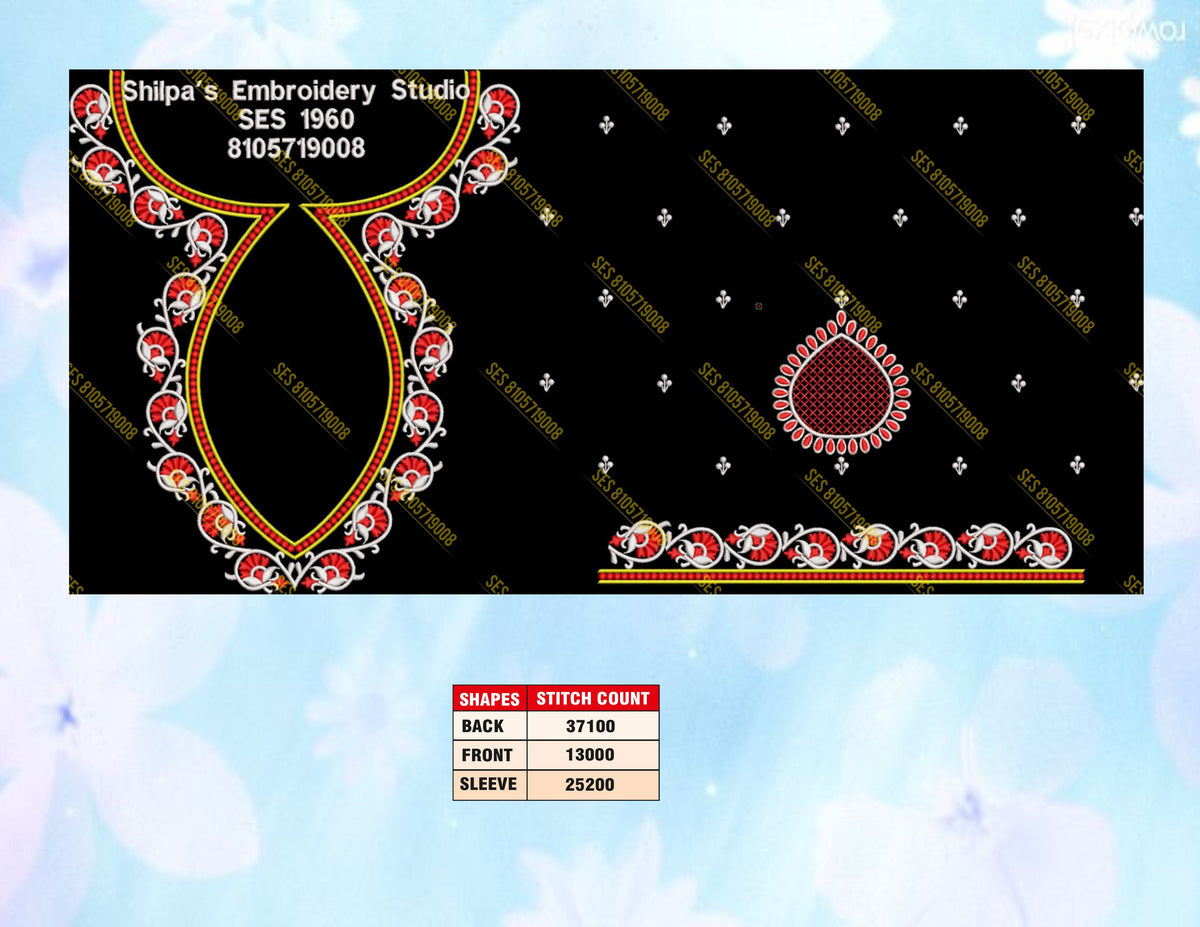 Embroidery Designs 1901-2000 Series
