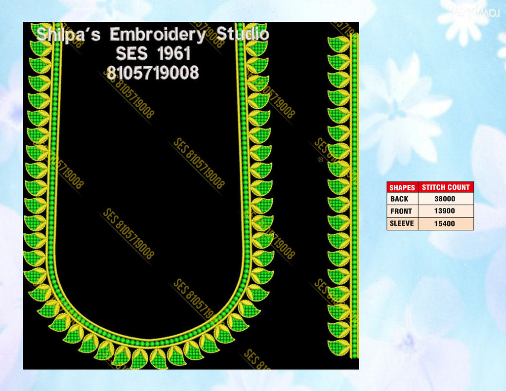 Embroidery Designs 1901-2000 Series