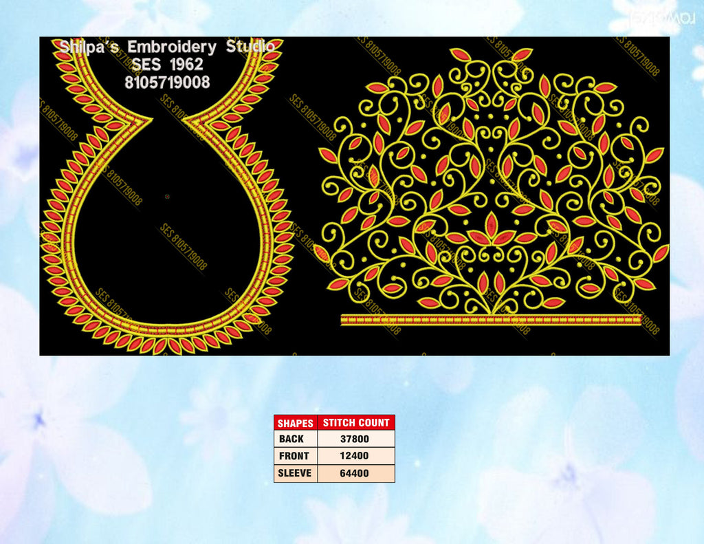 Embroidery Designs 1901-2000 Series