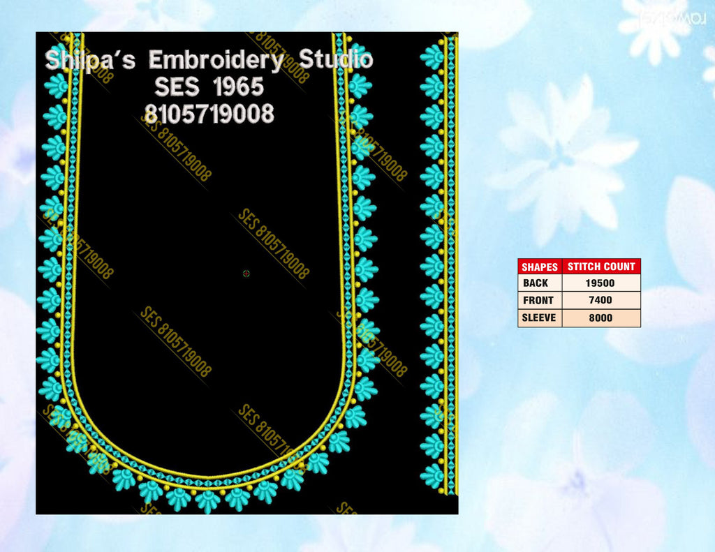 Embroidery Designs 1901-2000 Series