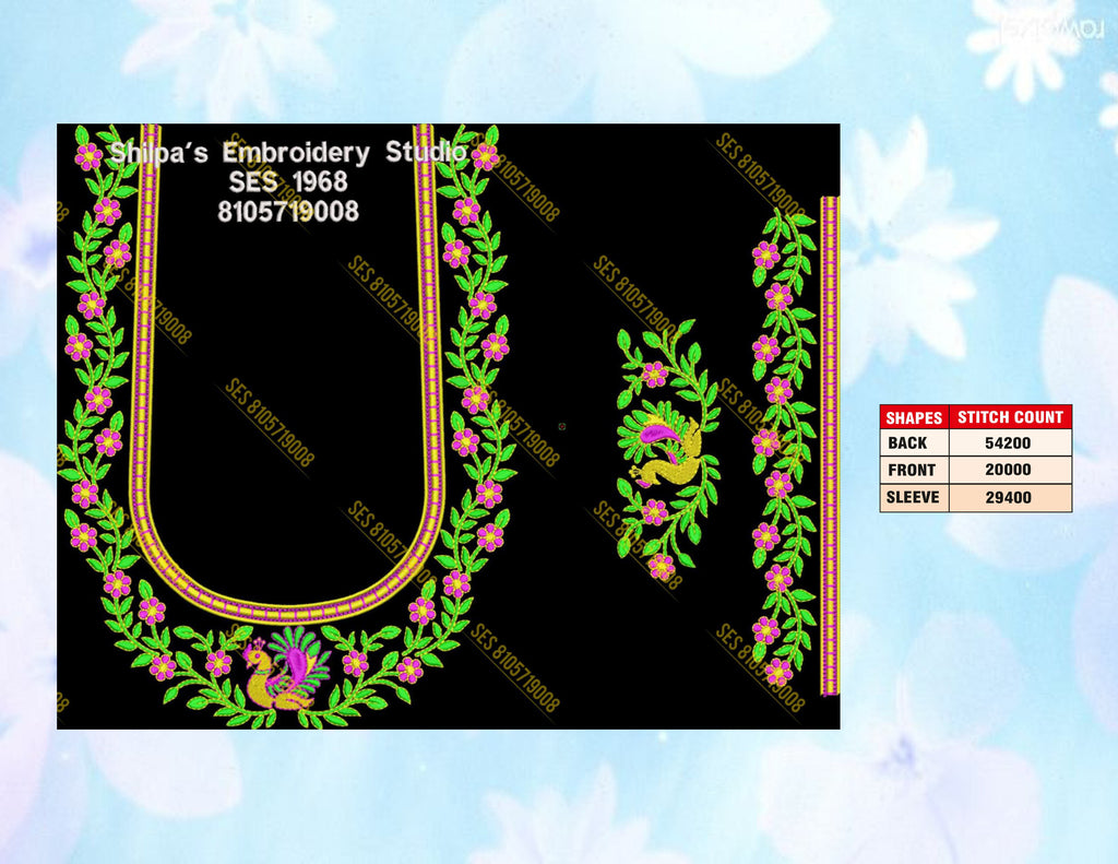 Embroidery Designs 1901-2000 Series