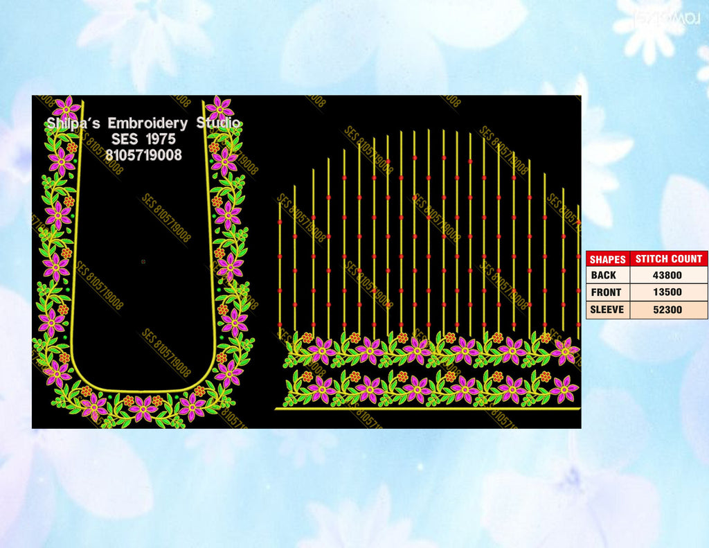 Embroidery Designs 1901-2000 Series