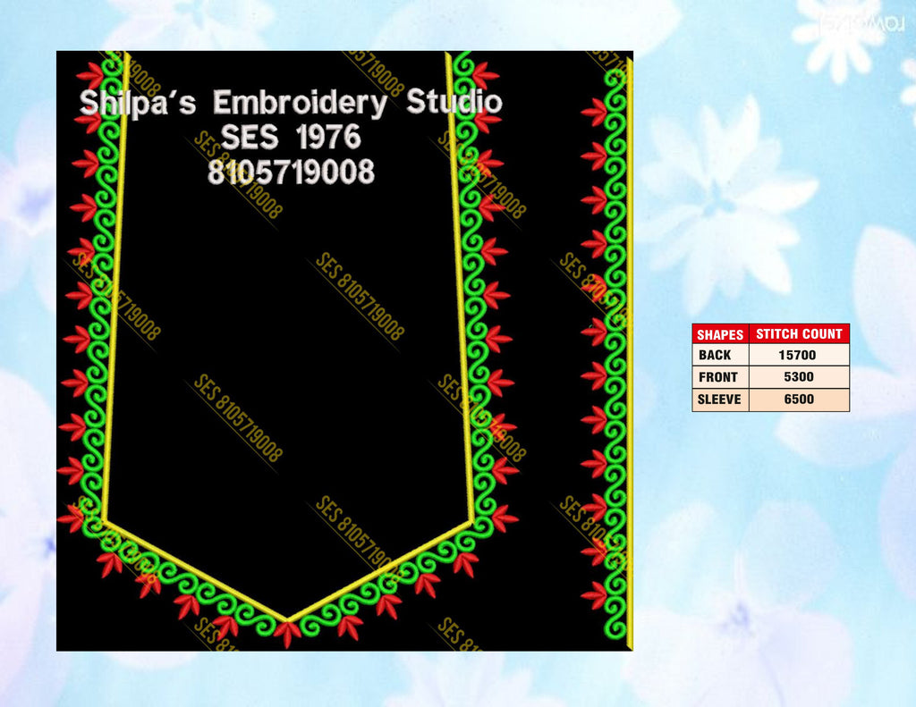 Embroidery Designs 1901-2000 Series