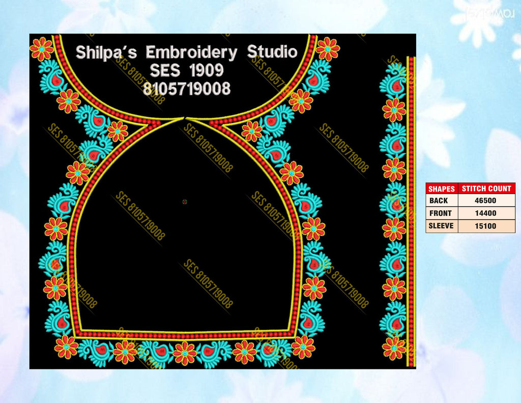 Embroidery Designs 1901-2000 Series