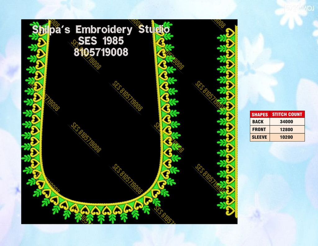 Embroidery Designs 1901-2000 Series