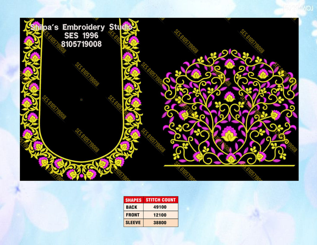 Embroidery Designs 1901-2000 Series