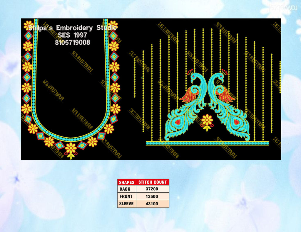 Embroidery Designs 1901-2000 Series