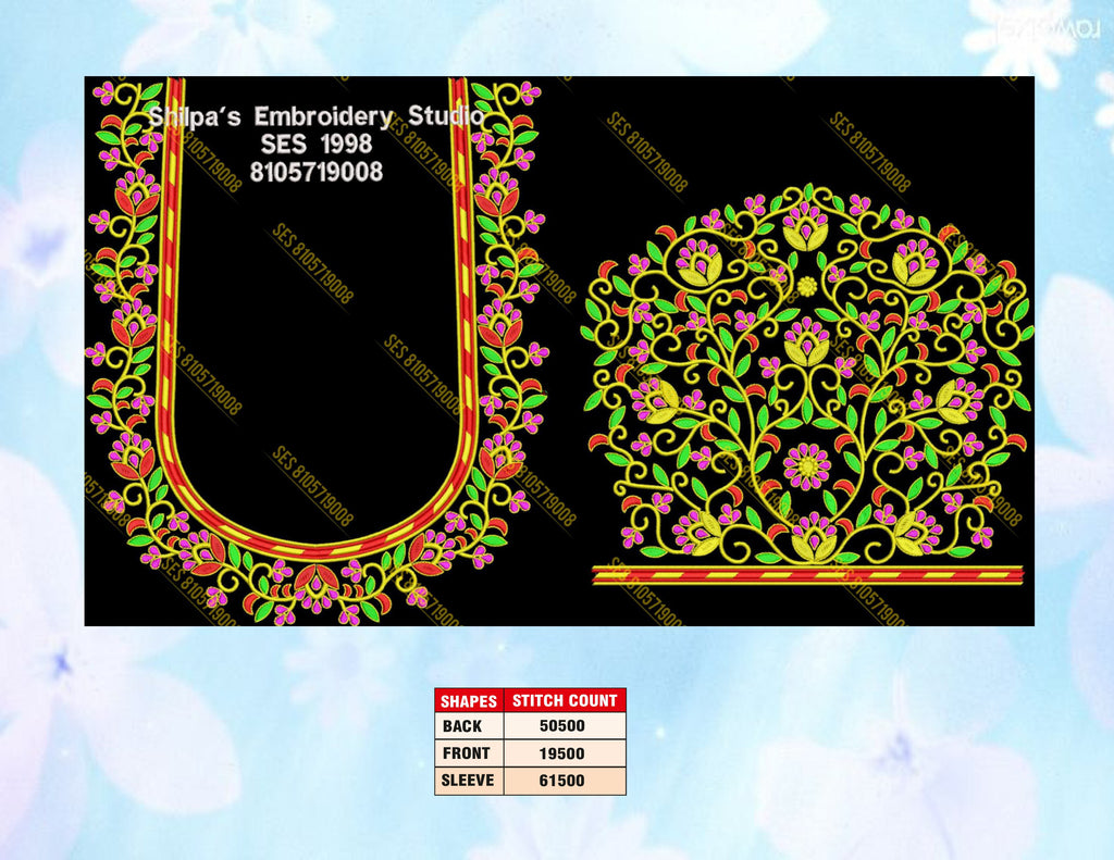 Embroidery Designs 1901-2000 Series